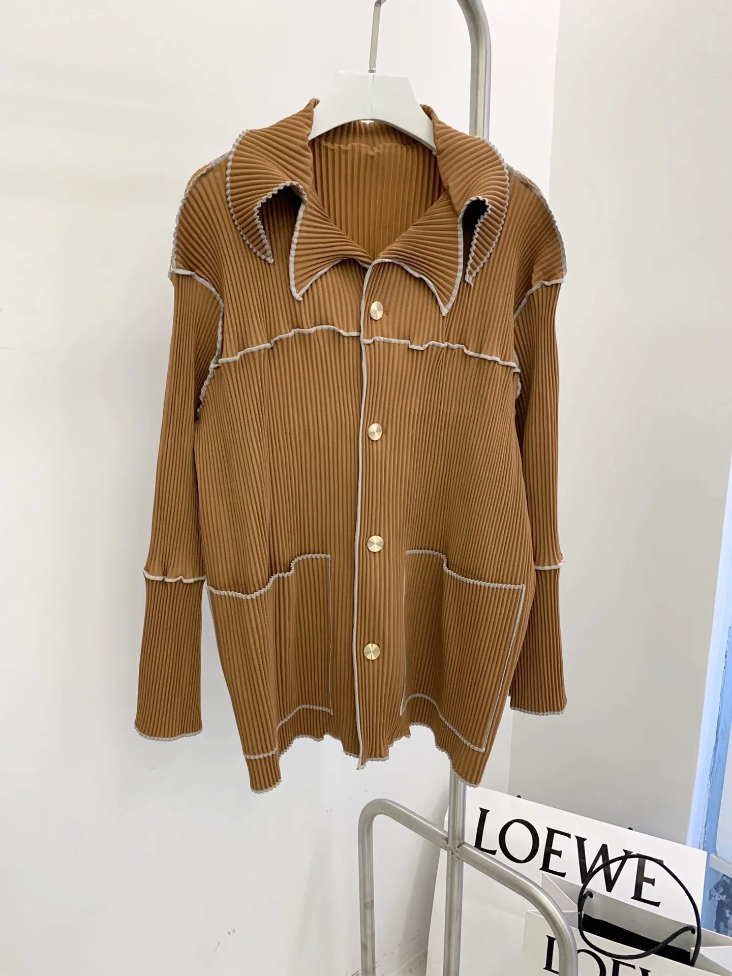 

Stitching coat blazer of new fund of 2021 autumn winters is recreational suit jacket