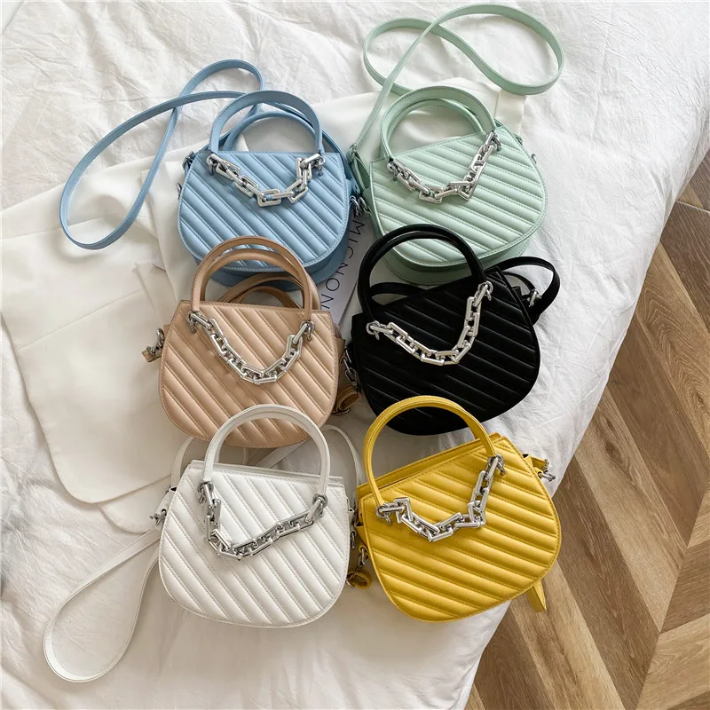

Summer Color Square Bags for Women 2021 Brand Shoulder Bag High Quality Chain Purse and Handbag Luxury Designer Crossbody Bag