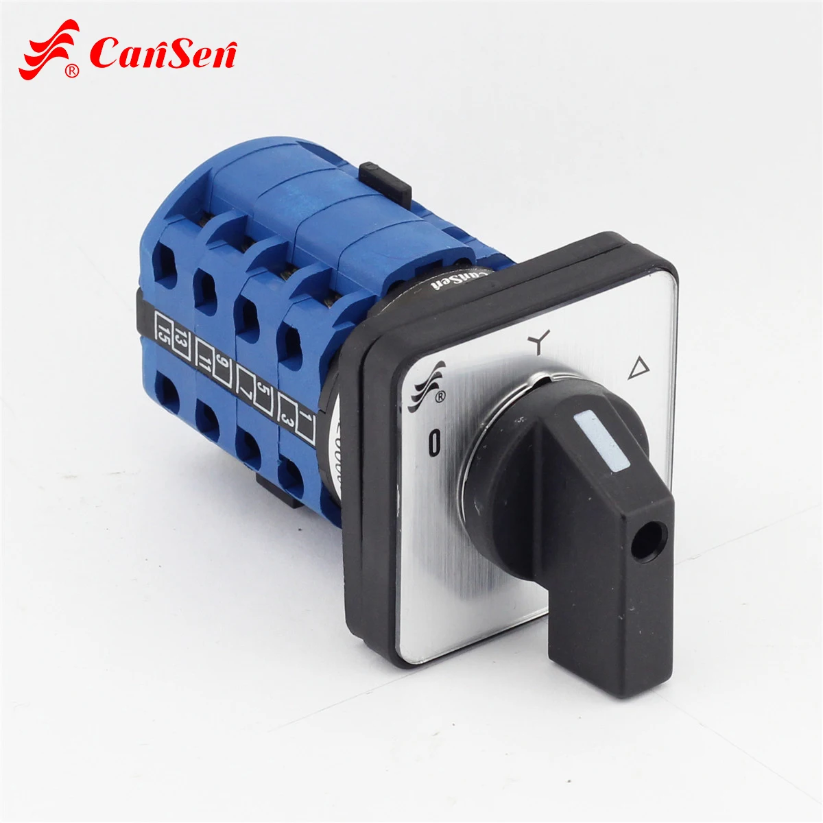 CANSEN LW26-20 Ith 20A поворотный кулачковый переключатель двигателя AC 440V Ui 690V 3 позиции Star-delta 0-Y-D 16 терминалов