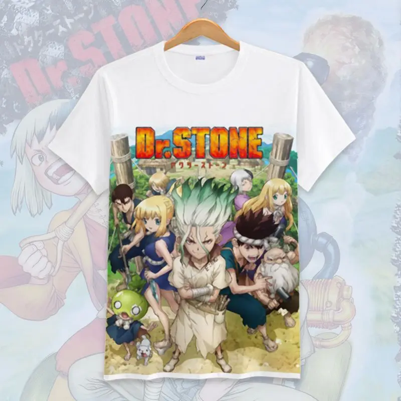 Футболка с 3D-принтом в стиле японского аниме Dr.Stone для косплея Исигами сенкуу
