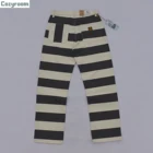 Новые полосатые мотоциклетные брюки Cozyroom 2020, винтажные байкерские брюки 16 унций
