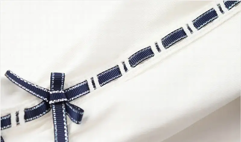 

2020 Autumn New Baby Romper Navy White Cotton Long Sleeve Girls Boys One Piece Overalls Newborn Clothes 0-2Y E95362