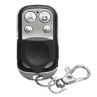 Металлический ключ для электрической гаражной двери с четырьмя кнопками, универсальный контроль доступа, пара сигналов безопасности, копия, беспроводной пульт дистанционного управления