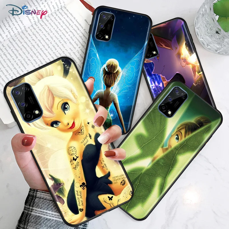 

Disney Cartoon Animation Peter Pan Tinker Bell For Huawei Honor X10 5G 10X 10i 10 9C 9S 9A 9i 9N 9X Pro 9 Lite Black Phone Case