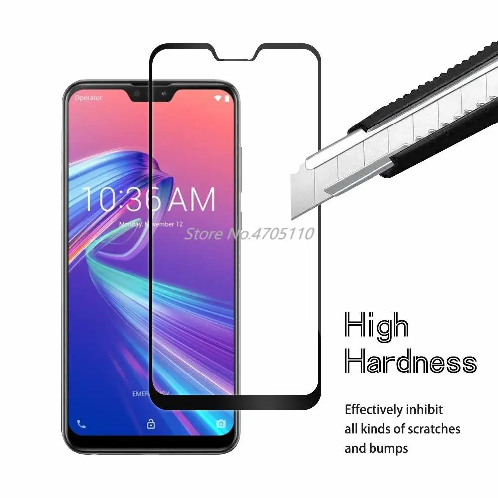 Для ASUS Zenfone Max M2 ZB633KL полное покрытие закаленное стекло для Pro ZB631KL Защита экрана Plus