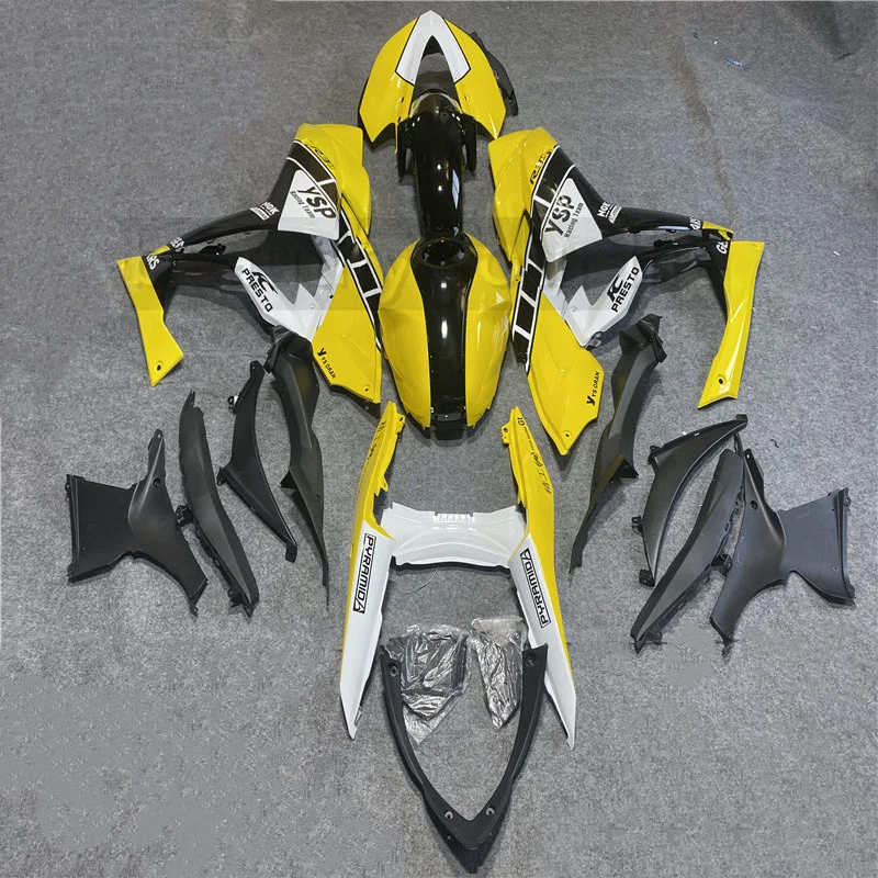 Комплекты обтекателей для мотоцикла YAMAHA 2003 2004 2005 YZFR6 желтый белый черный YZF R6 03 04 05
