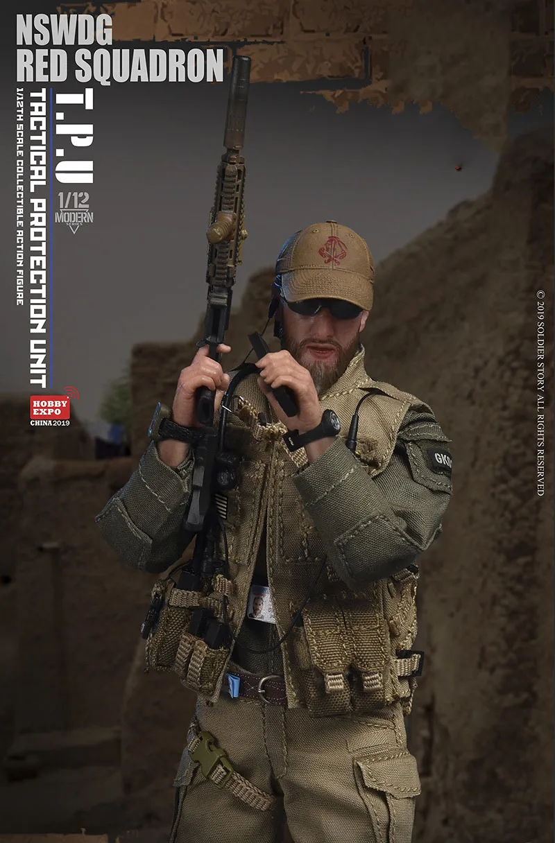 Солдат история 1/12th весы исключением NSWDG красная Команда Тактическая защита блок