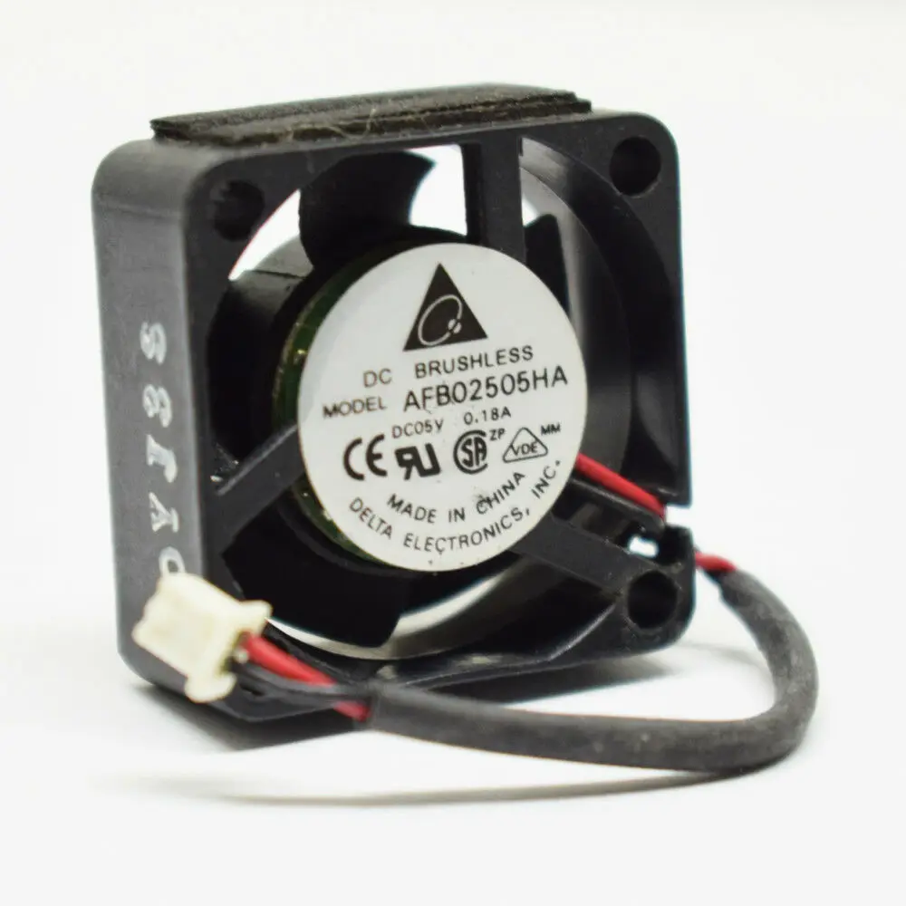 1pc Delta AFB02505HA 25x25x10mm 2510 5V 0.18A 2pin DC Brushless Cooling Fan | Компьютеры и офис