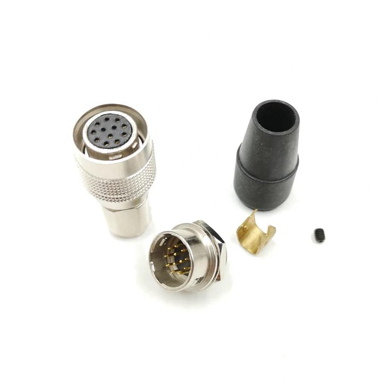 Разъем Hirose HR 10A 4 6 10 12-контактный маленький разъем для камеры HD CCD Basler GIGE гнездовой
