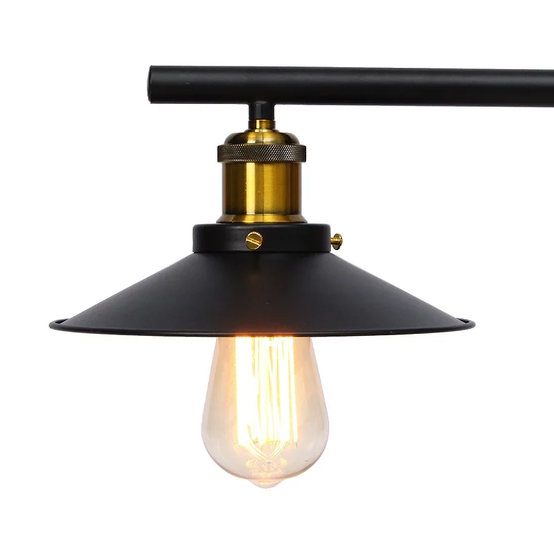 

Led E27 Vintage Loft Retro Pendant Light 2/3 Heads Sconce Hanging Pulley Lamp Fixtures Restaurant Bar Home Decoration AC110-240V