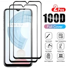 2 шт. полное покрытие для realmy c21 стекло каленное стекло для oppo realme c21 c 21 21c 6,5 