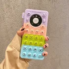 Чехол Smile Push для Huawei P30 pro P40 Mate30 Mate30pro Mate40 Honor20 Nova8pro 9X 8X Honor30 Nova 3i 4 5 6 7 Honor20lite 10lite