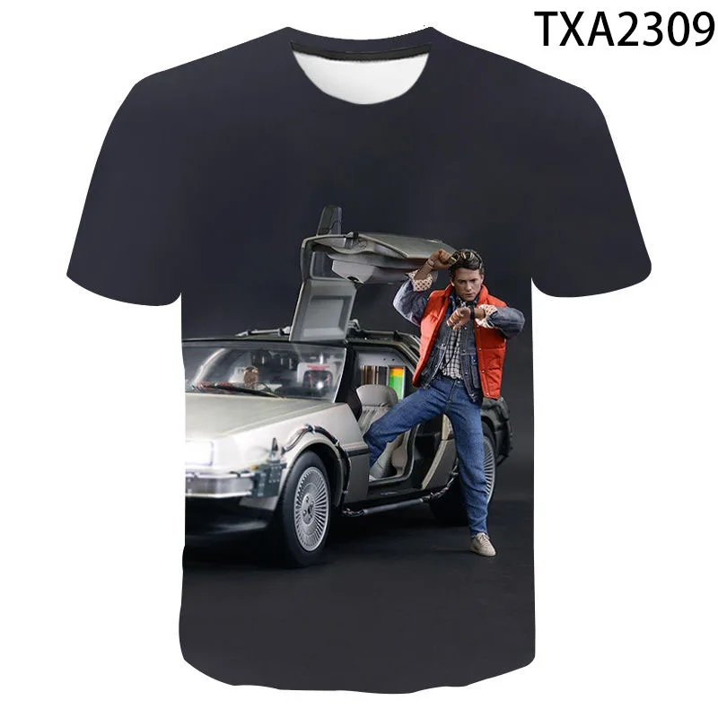 

Back to The Future 3D Printed T Shirt Men Women Summer New Fashion Casua Short Sleevel Boy Girl Kids 2020 Cool Tops Tee