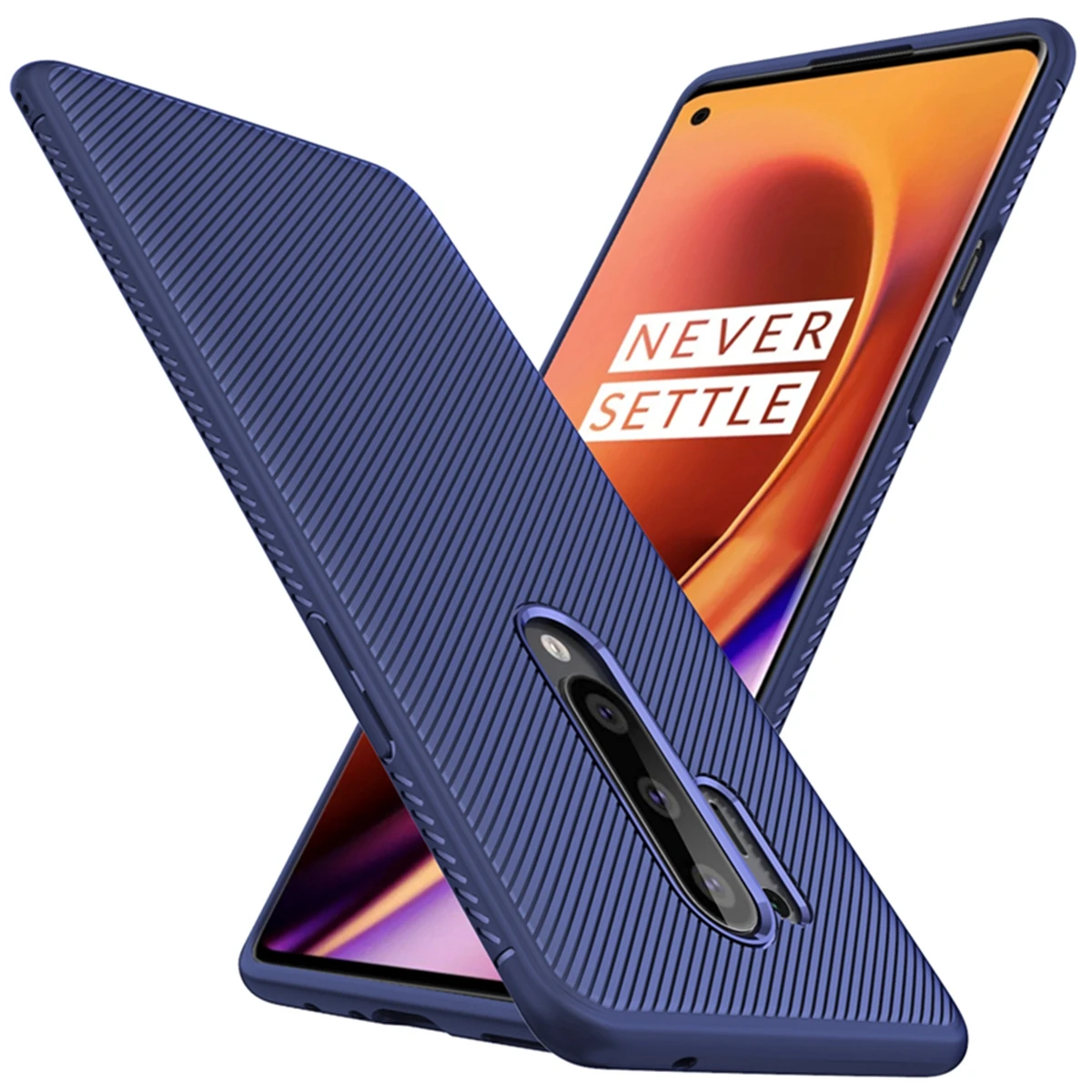 for Oneplus 7T 8 pro Case Silicon 360 Protective Shell Anti-slip Soft TPU Shockproof Cover Back Defender Armor One Plus | Мобильные