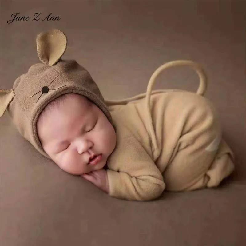 Джейн Z Ann реквизит для фотосъемки новорожденных одежда с крысами Детский костюм