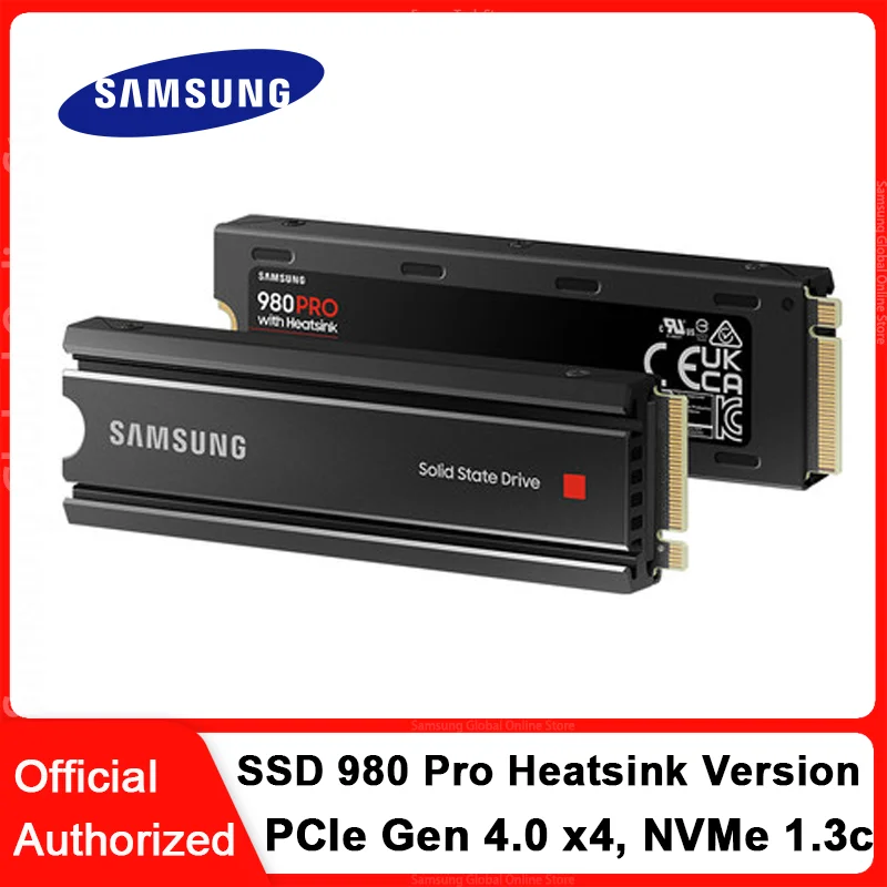 

980 PRO With Heatsink (Heatsink Version) PCIe 4.0 NVMe™ M.2 Solid State Drive