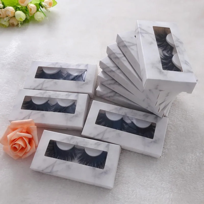 10 пар норковые ресницы леденец Красота Макияж 100% ручная работа 25 мм Наращивание