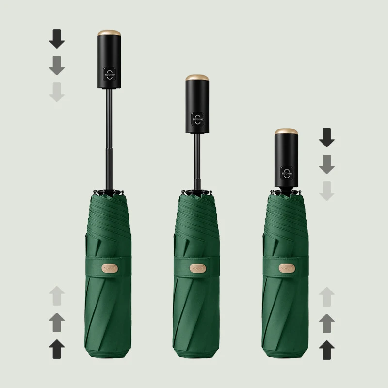 Складной солнцезащитный зонт полная яркость для женщин 3 цвета розовый