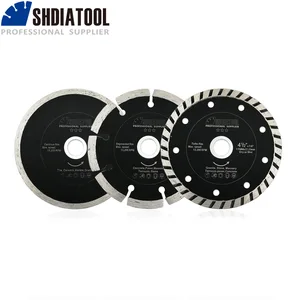 Диск для алмазной пилы SHDIATOOL, диск для резки гранита и мрамора, 3 шт.компл., диаметр 115 мм4,5 дюйма