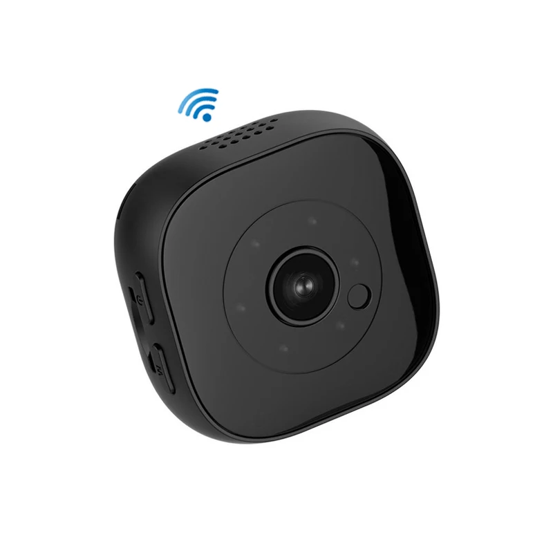 Black HD WiFi мини камера Espia 1080P Спорт DV camera с ночным видением микро DVR Дистанционное управление датчик движения камера Поддержка Скрытая карта - Цвет: Black