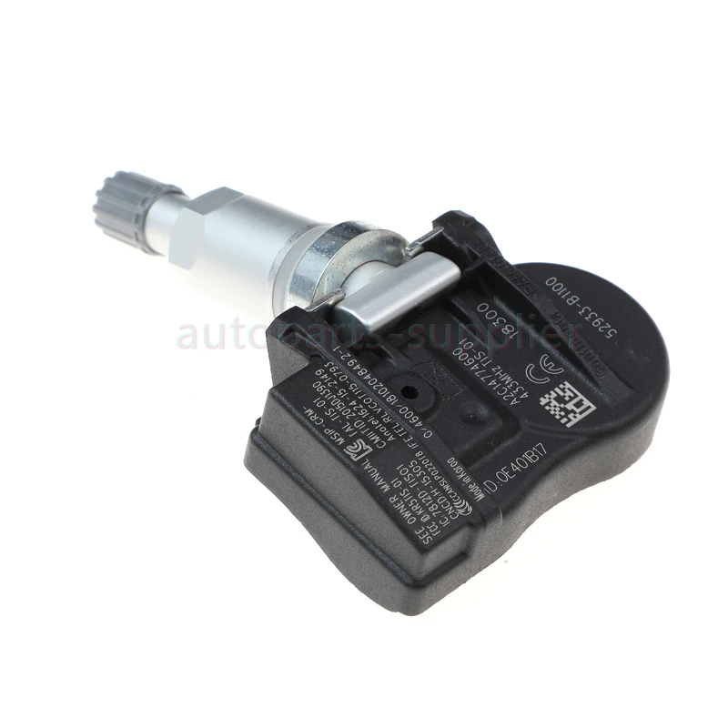 Датчик давления в шинах YAOPEI TPMS 52933-B1100 для Hyundai Santa fe Equus Genesis Accent 52933B1100 433 МГц |