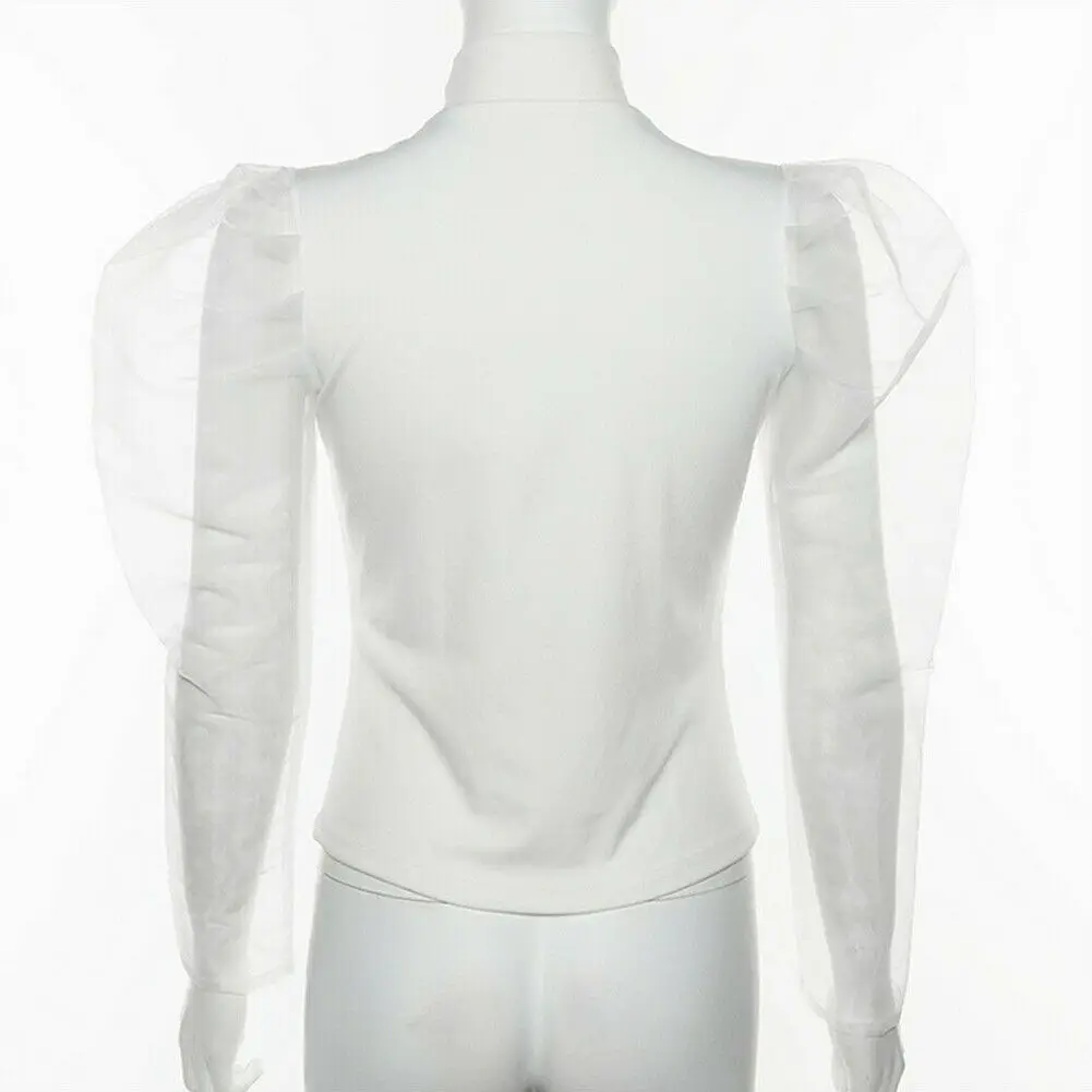 Модный женский летний прозрачный топ прозрачная сетчатая блузка женская рубашка