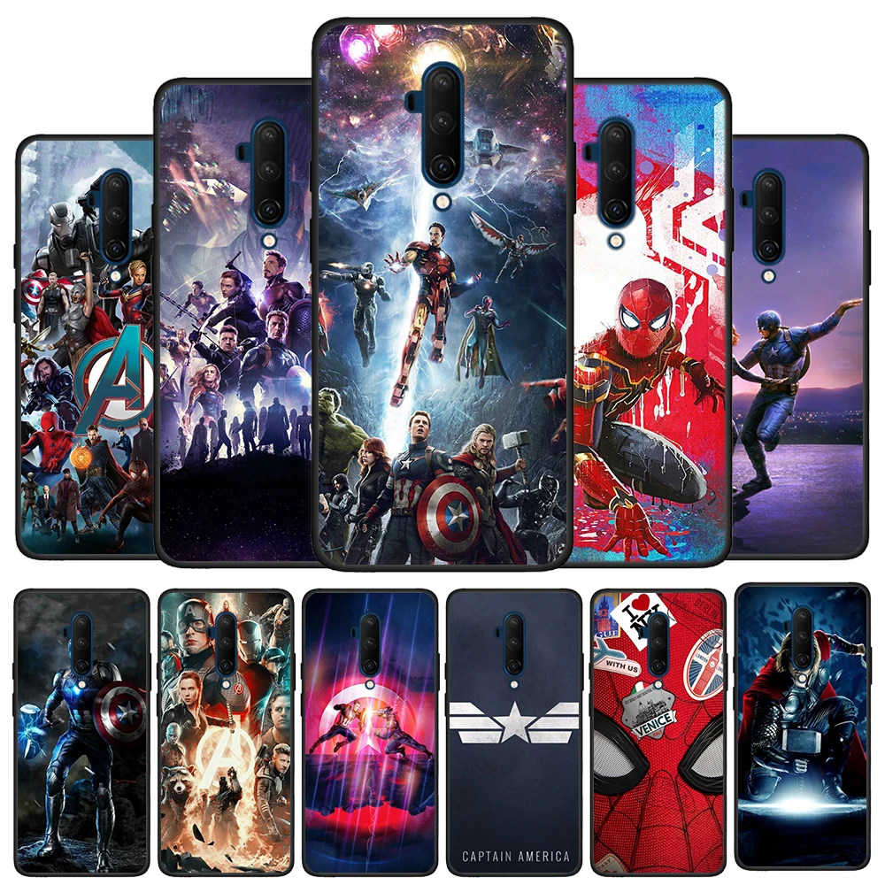 

Avenger Superhero Marvel Silicone Cover For OnePlus Nord CE 2 N10 N100 9 9R 8T 7T 6T 5T 8 7 6 Plus Pro Phone Case Shell