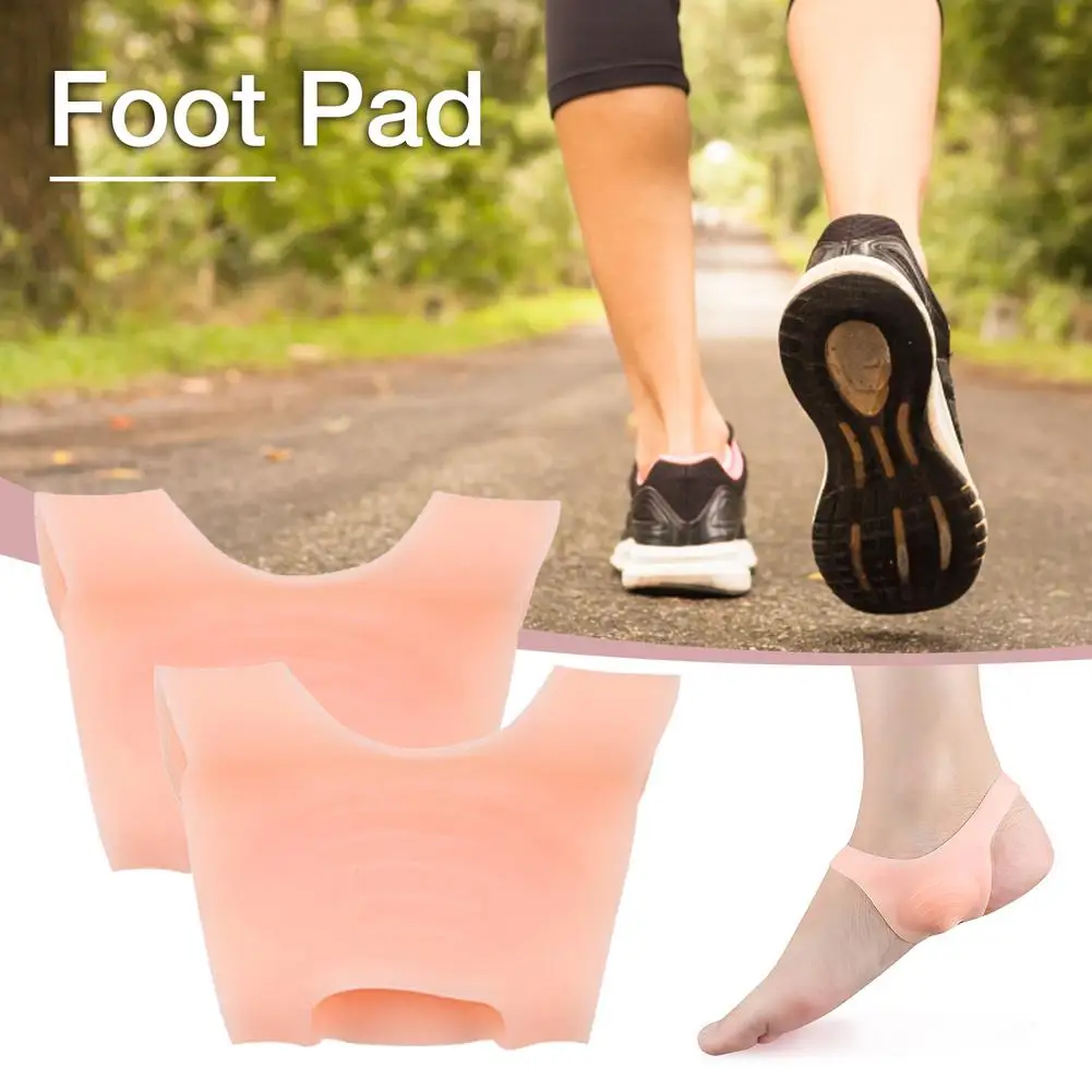 

2PCS Foot Pads I Shaped Comfortable Back Cushion Elastic Foot Pad