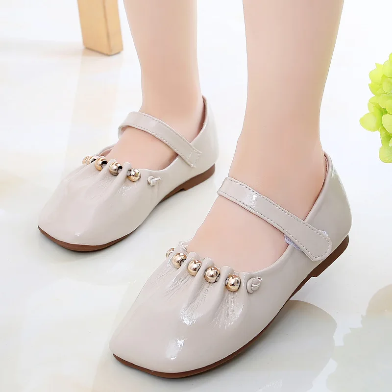 

Girls Flat Shoes 2020 Spring Autumn Female Children Leather Shoes Soft Bottom Outdoor Comfortable Casual Kids Student Shoes