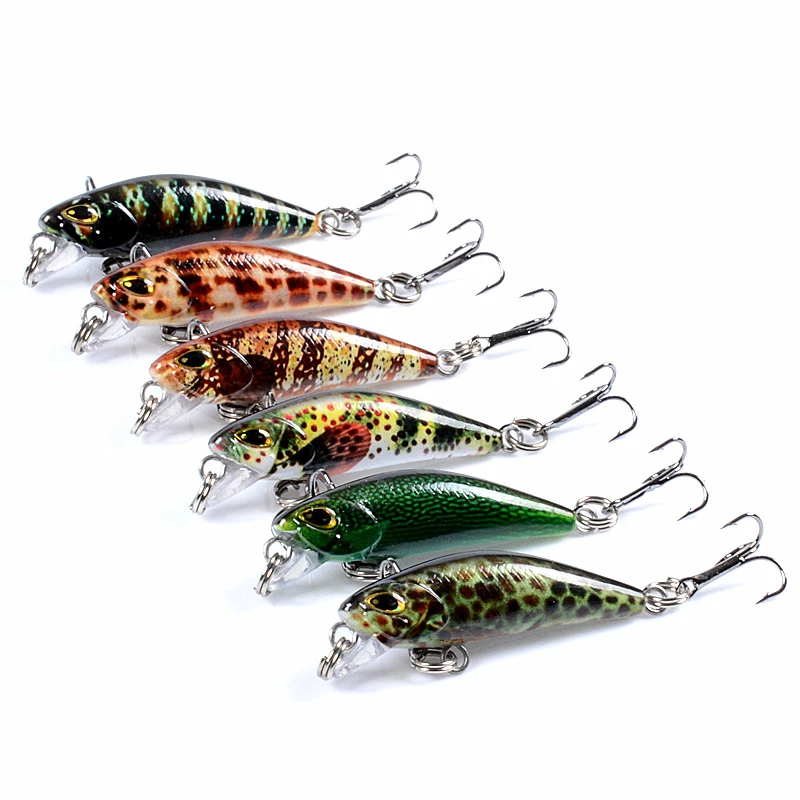 

crankbait Fishing Lure 4.7cm 3.8g Floating Isca Artificial plastic Hard Bait Wobblers Minnow Bass Pike Pesca carp Fishing Tackle