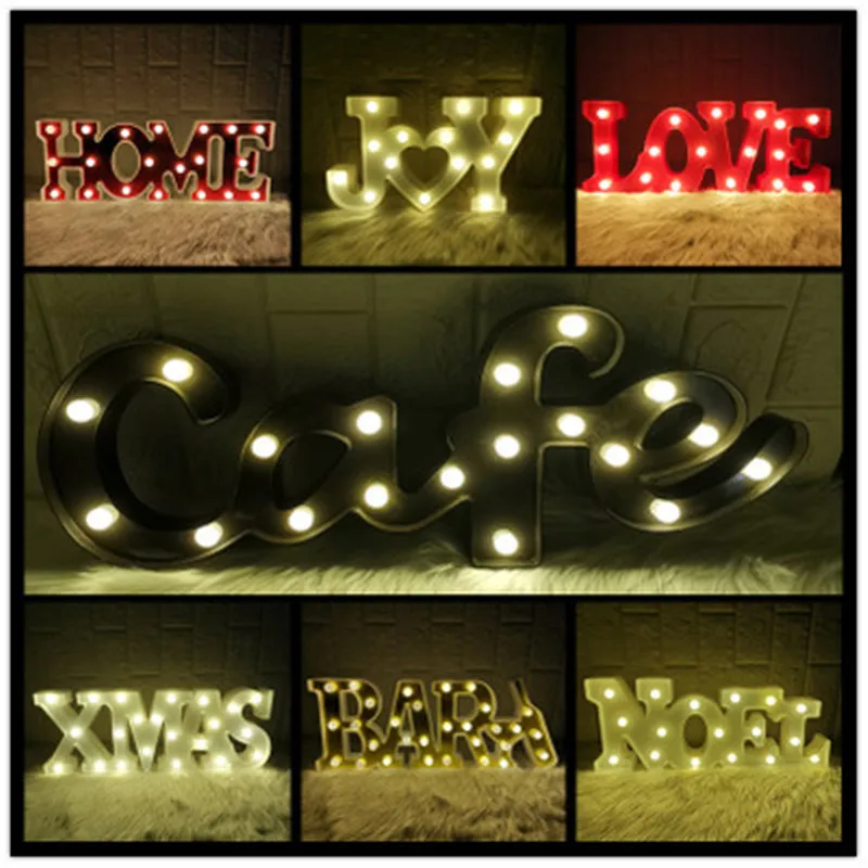 Светодиодный ночник для бара моделисветильник лампа с надписями декор помещений