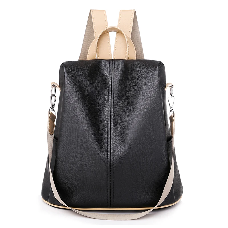 2021 Новый Ретро Дамский модный Рюкзак Студенческая школьная сумка Классическая