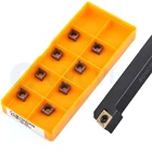 SCGCR0808F06 SCGCR1010 SCGCR1212 SCFCL токарный станок внешний токарный инструмент держатель угол 91  + 10 шт. карбидных вставок ЧПУ прочные