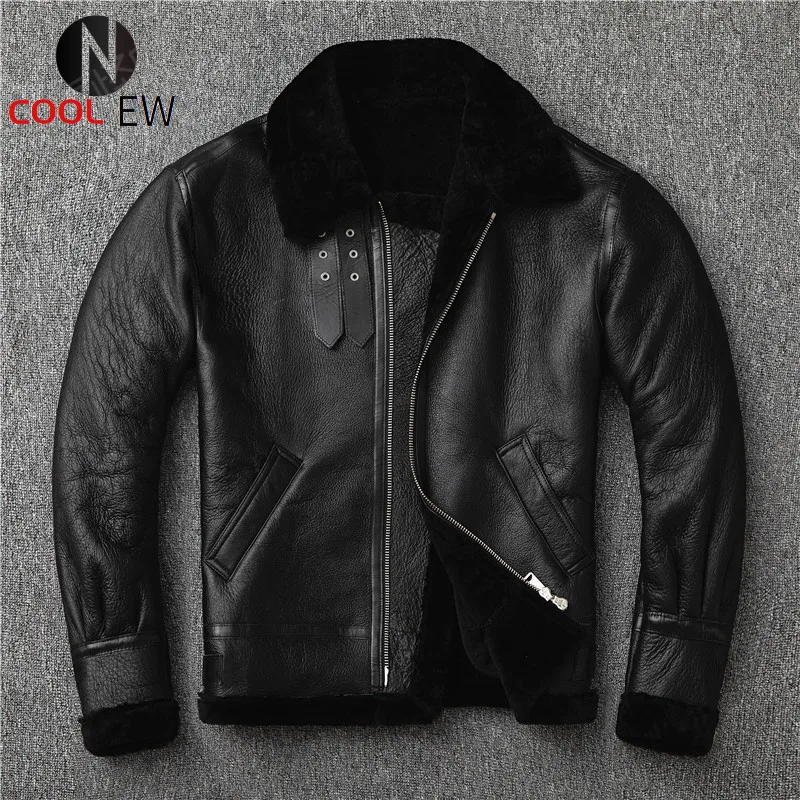 Бесплатная доставка новинка 2020 стильная теплая куртка из натуральной кожи