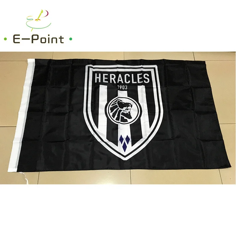 Голландские Heracles Almelo 3 фута* 5 футов(96*144 см) размер рождественские украшения для домашнего флага баннер тип A подарки