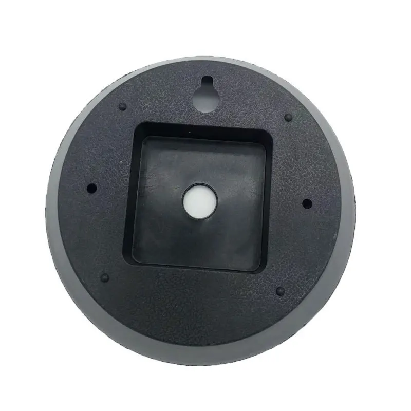Dust-Proof Black Round Cover for DIY Quartz Black Wall Clock Movement Mechanism Protection Cover Wall Clock Accessories DIY Part