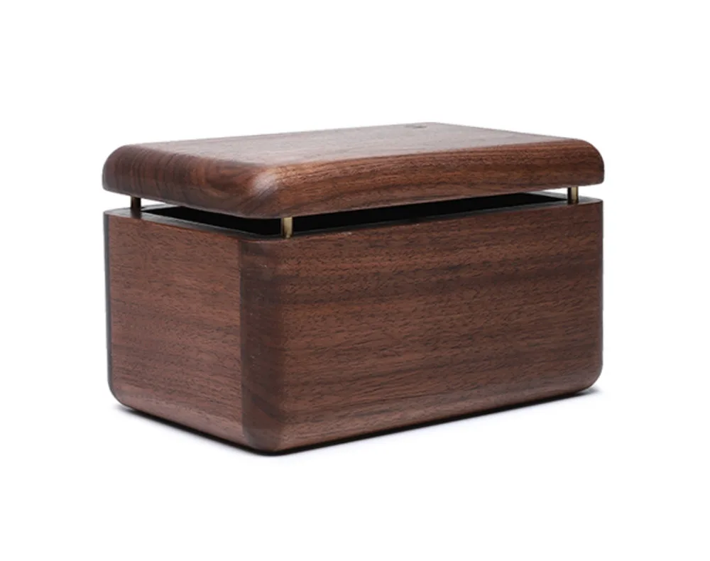 

Toilet black walnut solid wood drawer paper towel box wall mounted roll paper towel paper non punching storage shelf