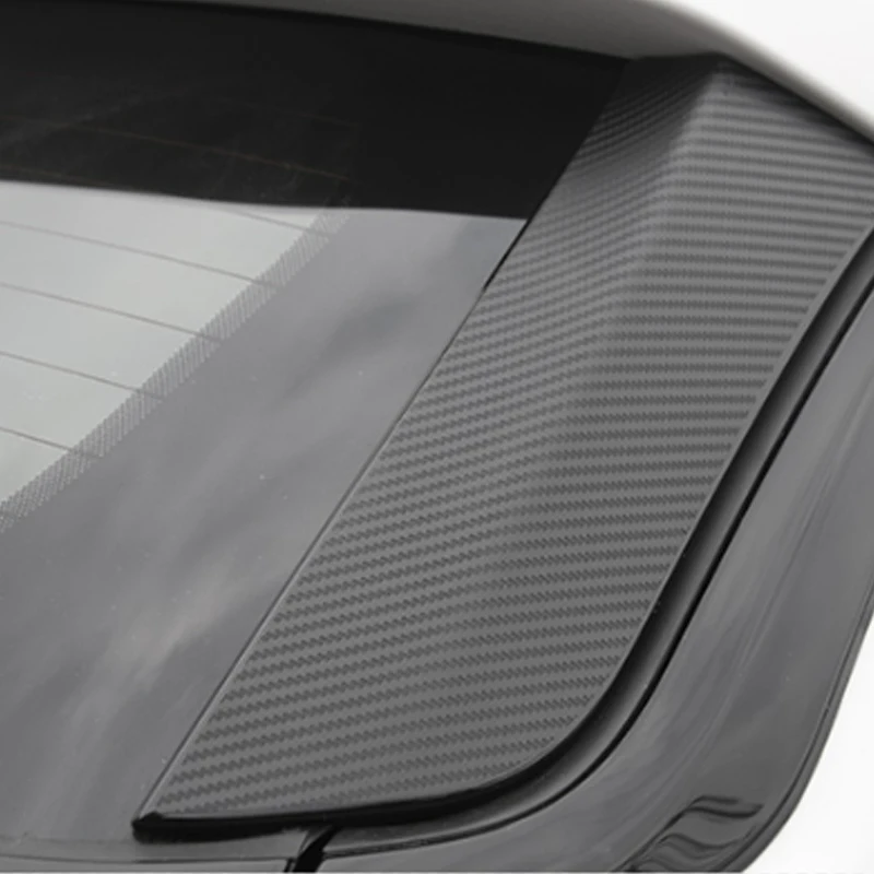 Модификация Автомобильная оконная стойка наклейка из углеродного волокна