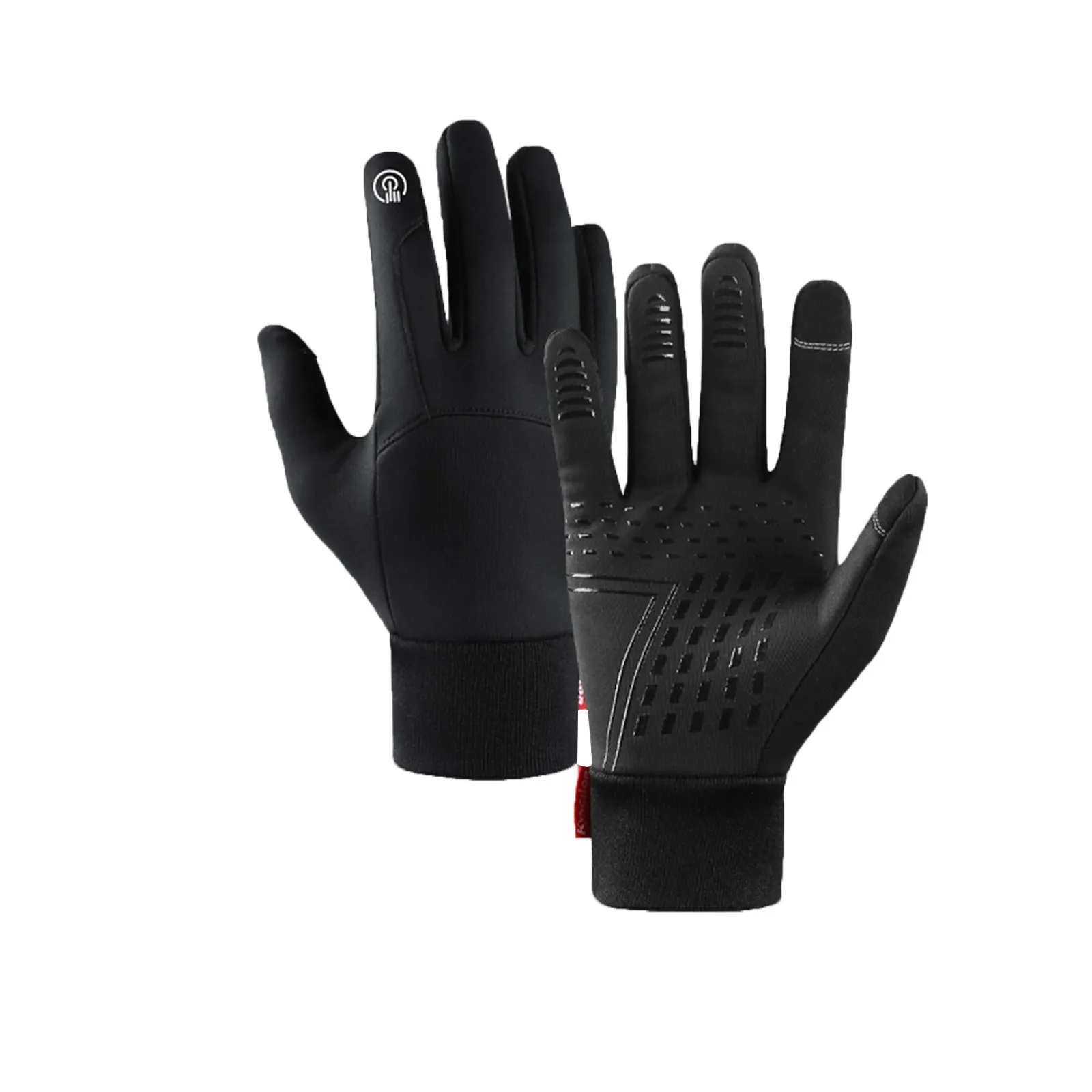 

Windproof Touch Screen Running Gloves Men Women Winter Fleece Thermal Warm Sport Gloves Anti-slip Cycling Outdoor Gloves 2021