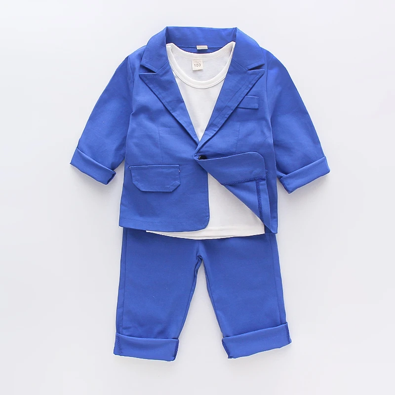 Костюм Джентльмена для мальчиков топ + жилет брюки комплект одежды из 3 предметов