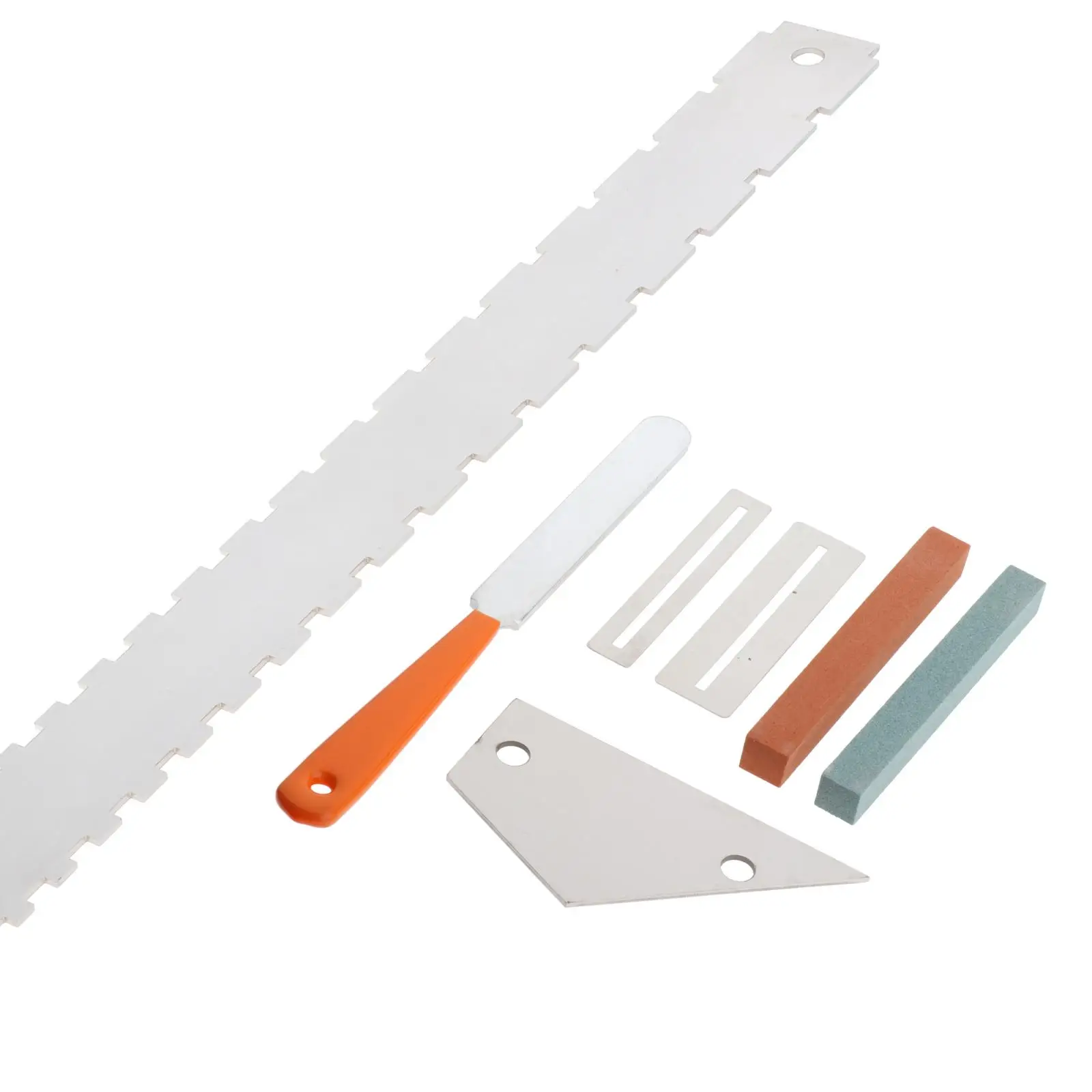 

Steel Guitar Fret Repairing Tool Set Cleaning Polish File Protector Guitar Frets Nuts Polished File Grinding Stone Fret Rocker