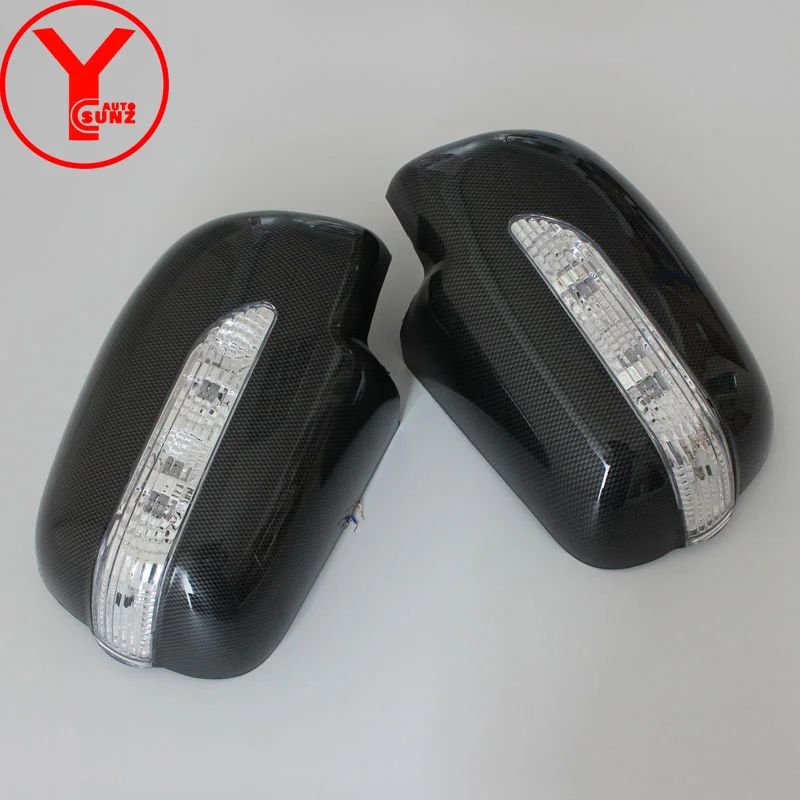 2012-2014 зеркальный чехол заднего вида для Toyota SUV FORTUNER SW4 2012 2013 2014 из углеродного