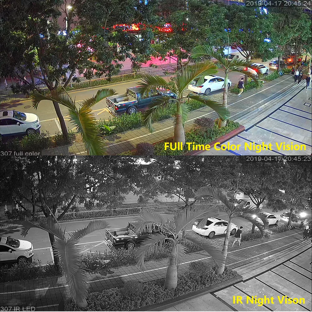 

5MP Colorful Night Vision Securiry Camera AHD/TVI/CVI/Analog 4 IN 1 Video Surveillance CCTV Camera Waterproof Doom Camera