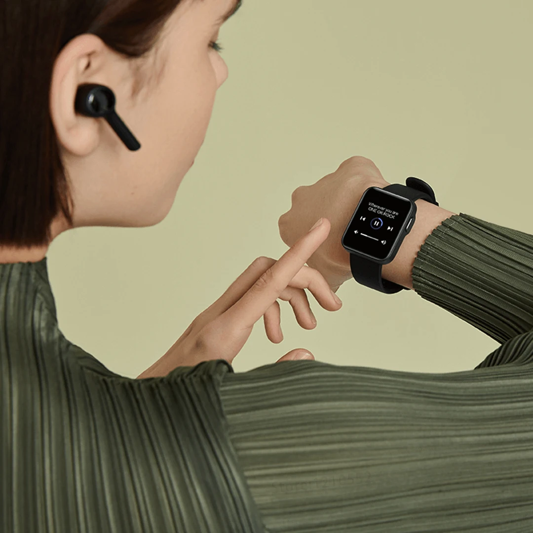 Глобальная версия Xiaomi Mi Watch Lite 2021 &quotTFT LCD сенсорный экран GPS фитнес-трекер с