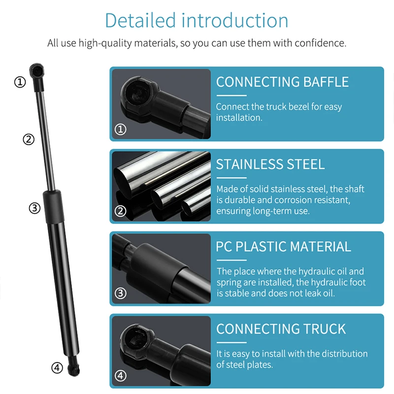 1 шт. автомобильный Стайлинг подъемник для багажника автомобиля поддерживающий