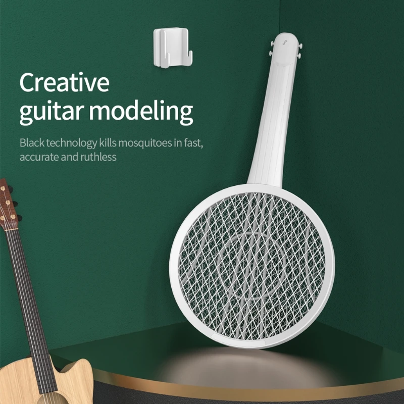 3-х слойная мухобойка-убийца от комаров аккумуляторная электрическая Теннисная