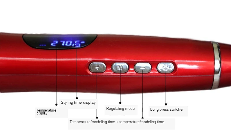 

Multi-Function Curling Iron Professional Rose-shaped Hair Curler Styling Tools LCD Curlers Air Waver Curl Automatic Curly