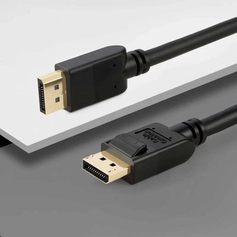 Кабель DisplayPort к DP кабелю позолоченный поддержка разрешения 4K 60 Гц черный