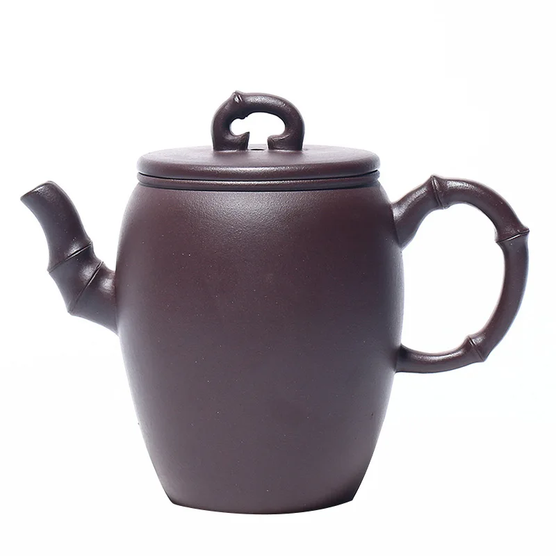 

Gaozhuduan Zisha teapot raw ore Zini handmade teapot and tea set gift box