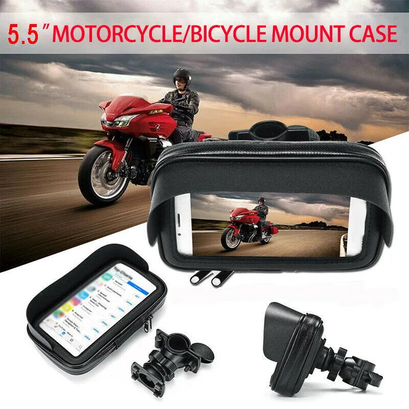 

Universal Bag Waterproof Waterproof Case Bicycle Cell Phone GPS Handlebar